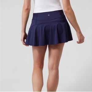 Athleta Ace Tennis Skort 13.5, Navy Size Medium NWT